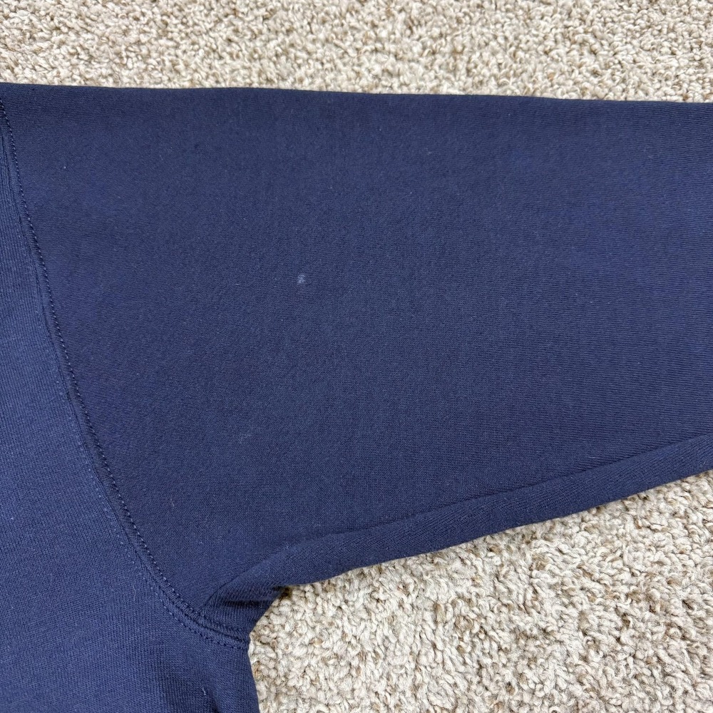 Vintage Russell Athletic Hoodie Adult XL Blue Princeton Tigers Sweatshirt 90s - Picture 10 of 15